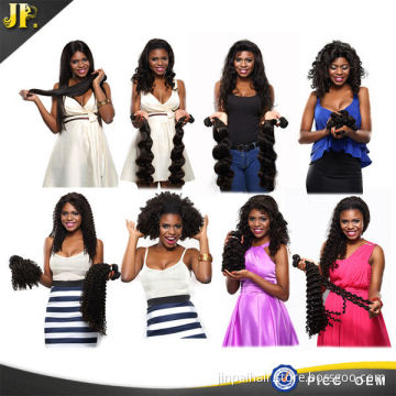 Guangzhou JP hair 2015 latest style main texture malaysian hair for women